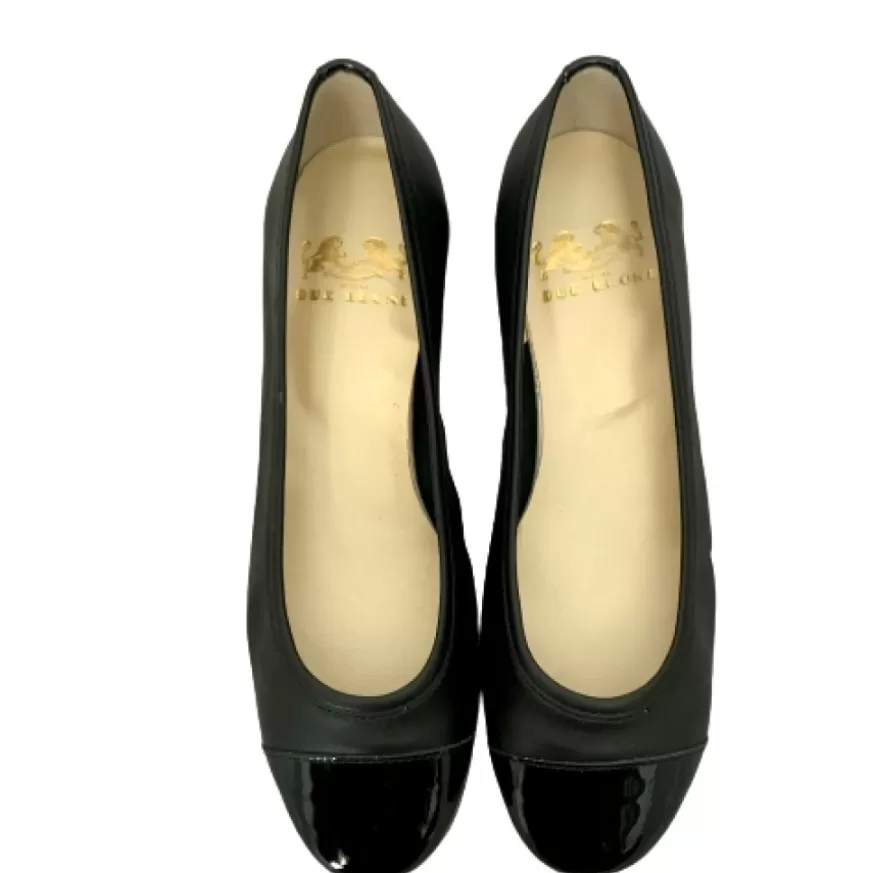 Donna CAMARRI CALZATURE Scarpe Donna | Ballerina In Pelle Nera Con Punta Vernice