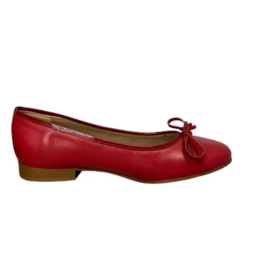 Donna CAMARRI CALZATURE Scarpe Donna | Ballerina In Pelle Rossa