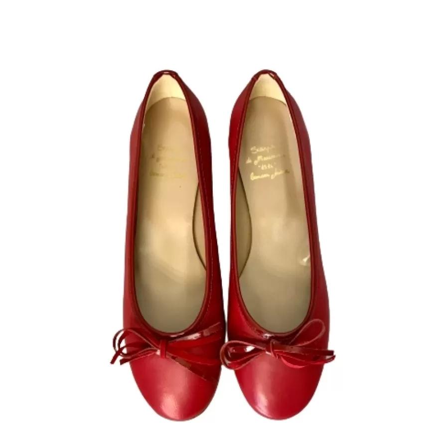 Donna CAMARRI CALZATURE Scarpe Donna | Ballerina In Pelle Rossa