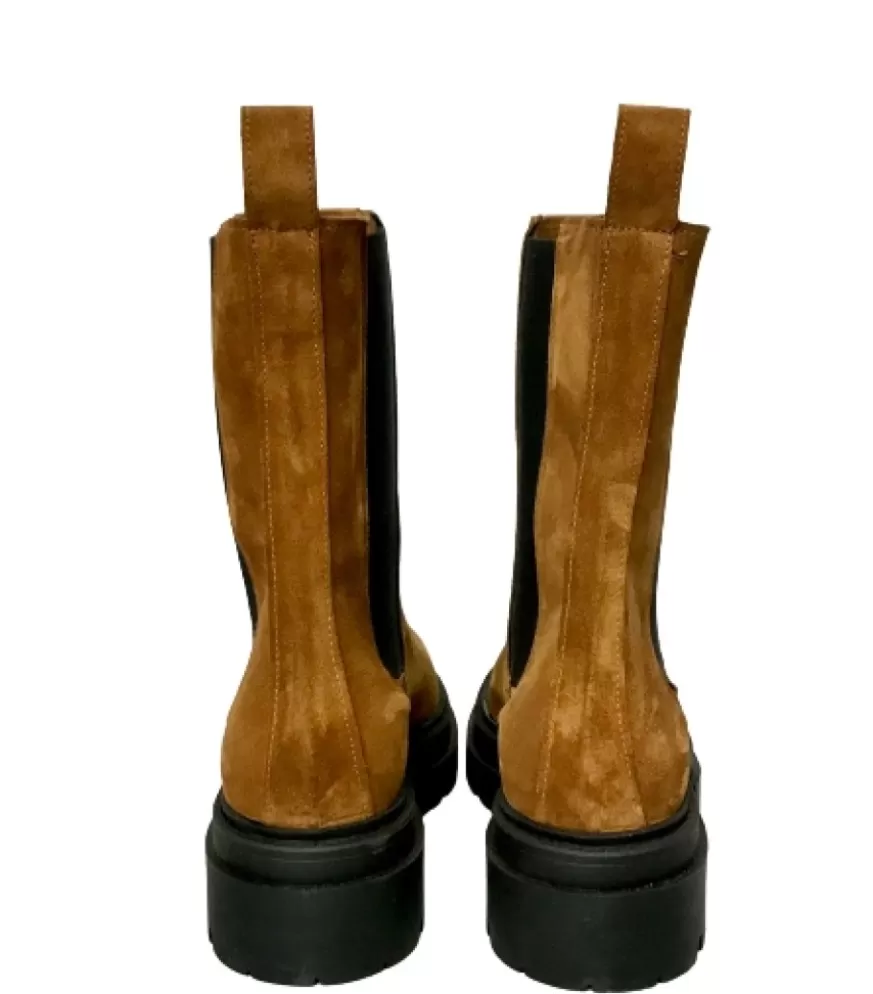 Donna CAMARRI CALZATURE Scarpe Donna | Beatles In Camoscio Cuoio