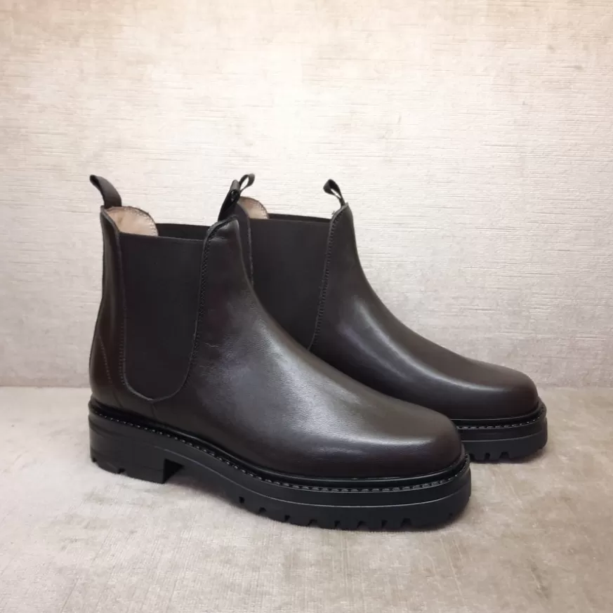 Donna CAMARRI CALZATURE Scarpe Donna | Beatles Testa Di Moro Liscio