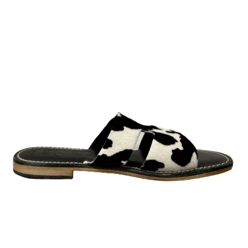 Donna CAMARRI CALZATURE Scarpe Donna | Ciabatta In Cavallino Mucca