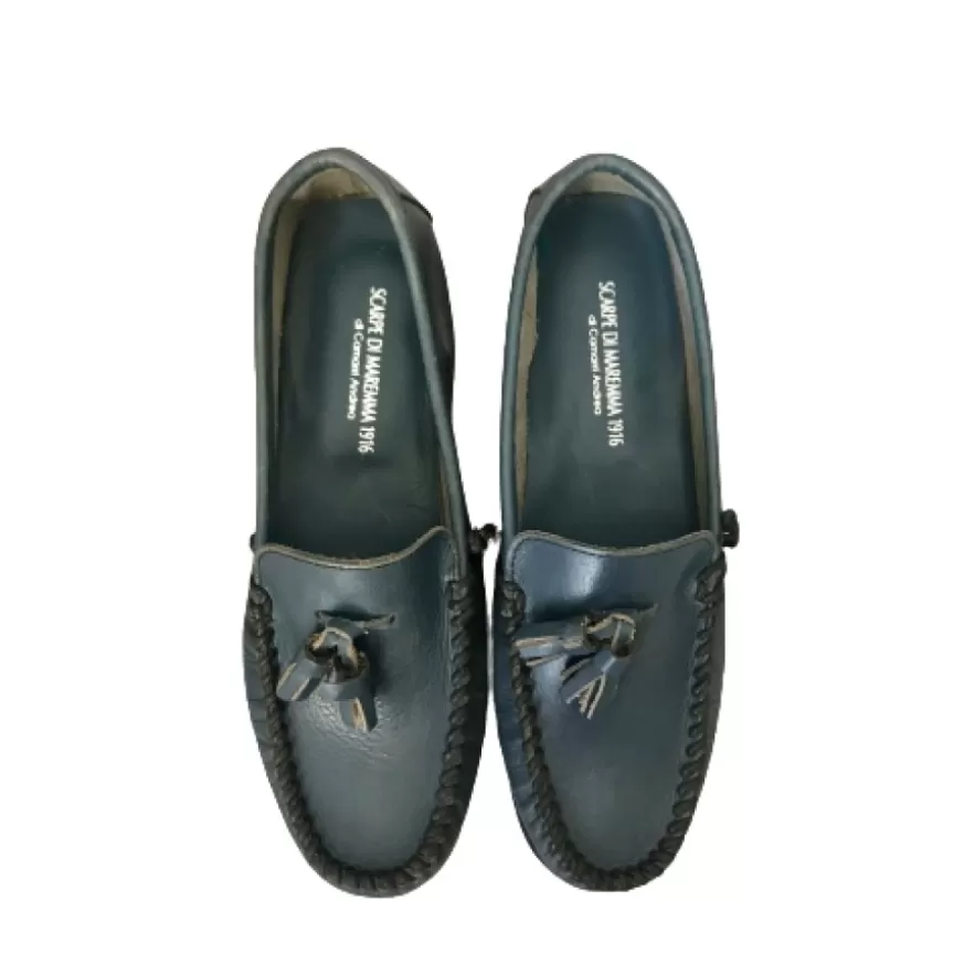 Donna CAMARRI CALZATURE Scarpe Donna | Mocassino Blu