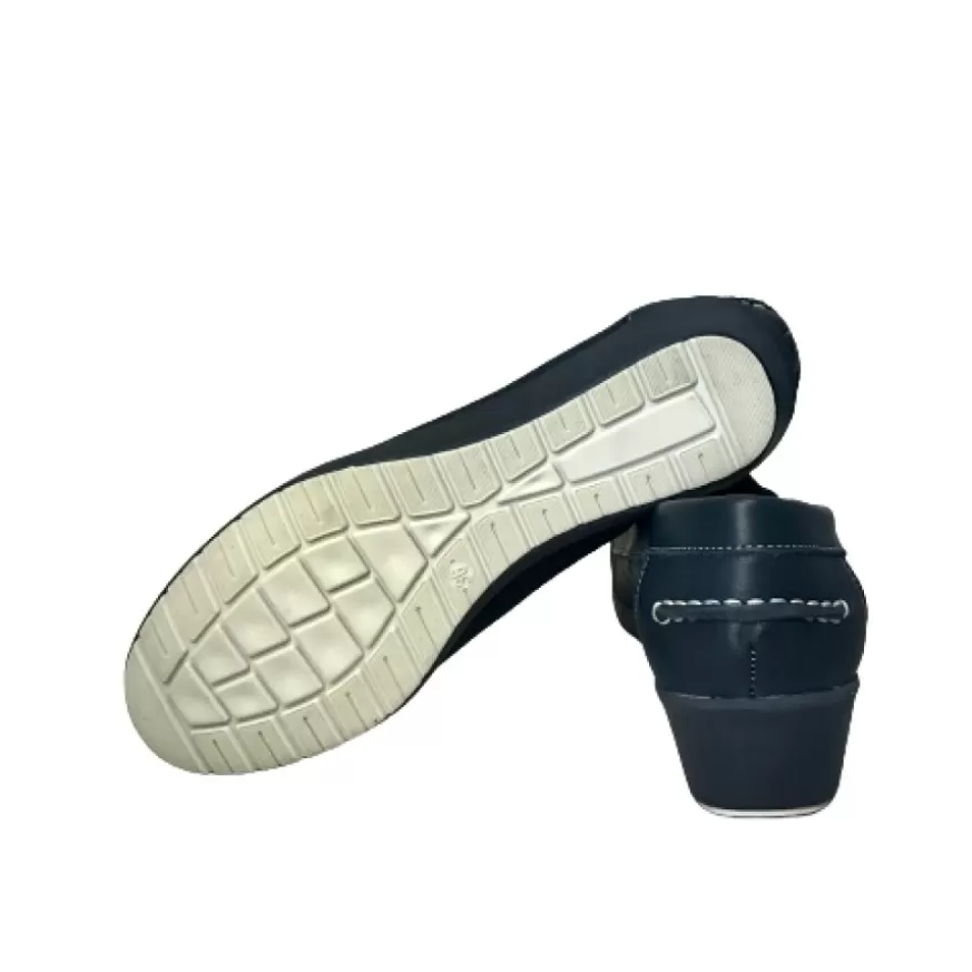 Donna CAMARRI CALZATURE Scarpe Donna | Mocassino Blu Traforato
