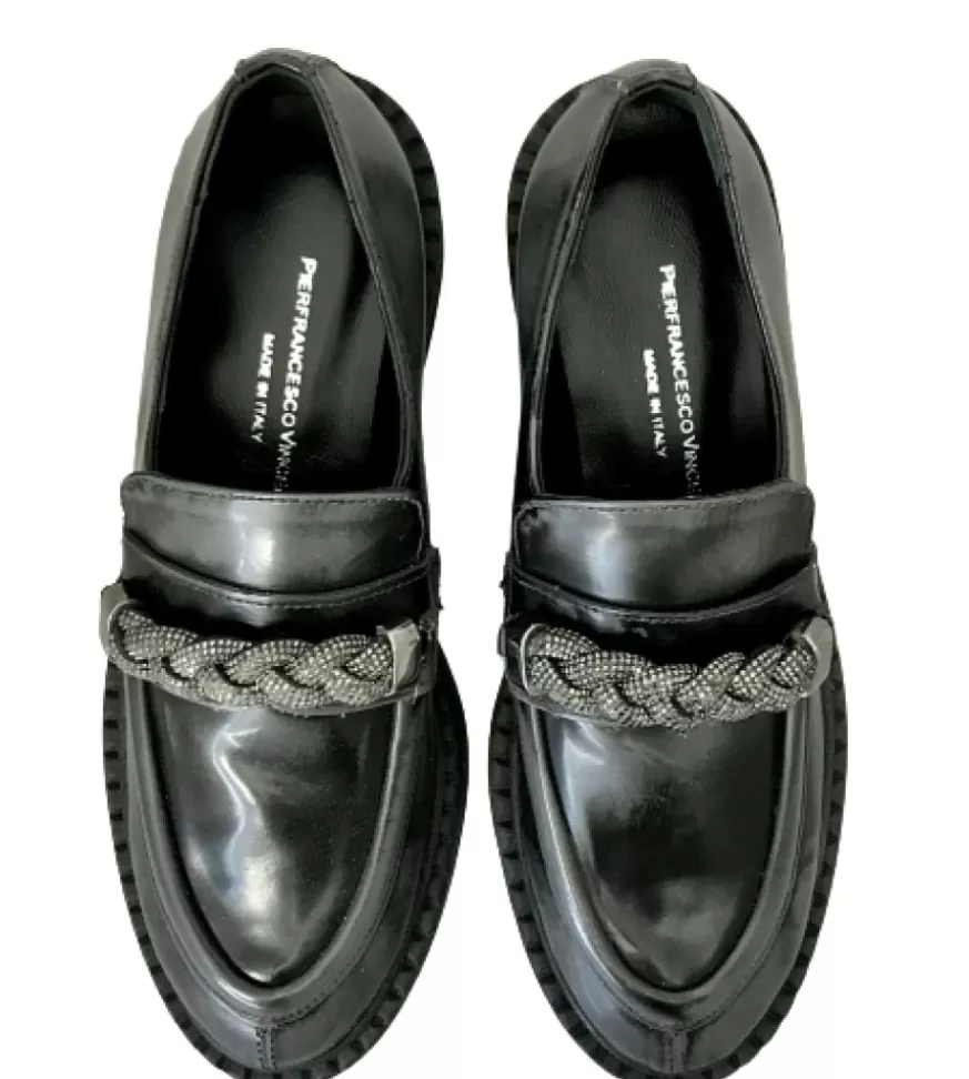 Donna CAMARRI CALZATURE Scarpe Donna | Mocassino Grigio In Pelle Abrasivata
