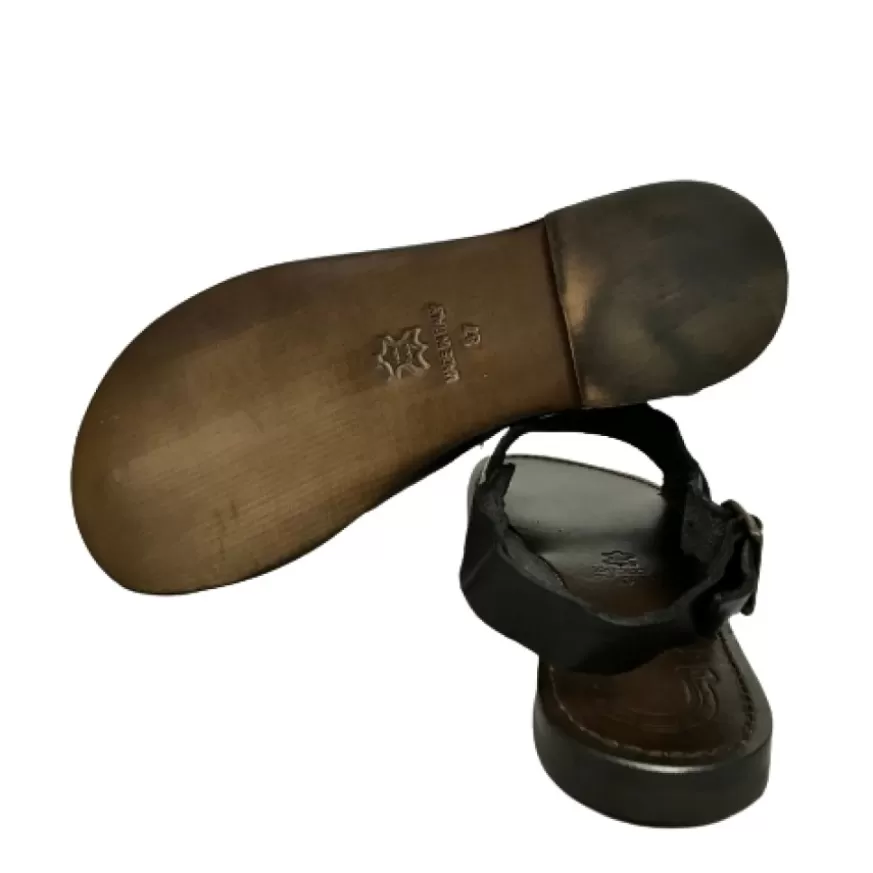 Donna CAMARRI CALZATURE Scarpe Donna | Sandalo In Pelle Nero Mod.720