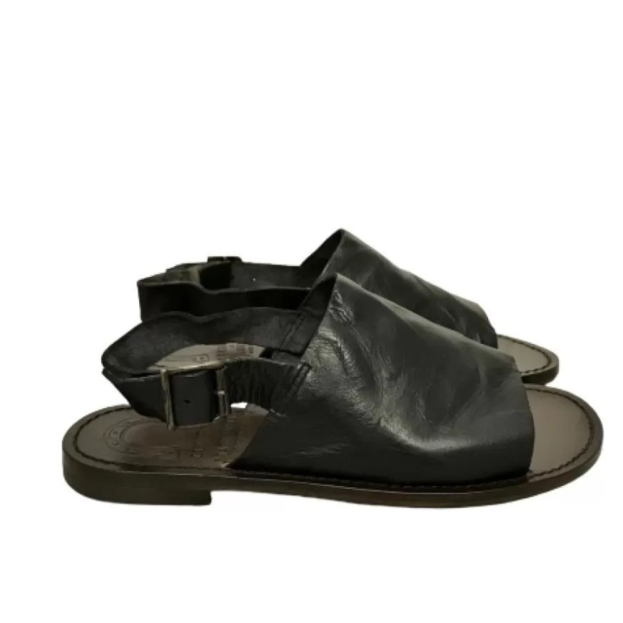Donna CAMARRI CALZATURE Scarpe Donna | Sandalo In Pelle Nero Mod.720