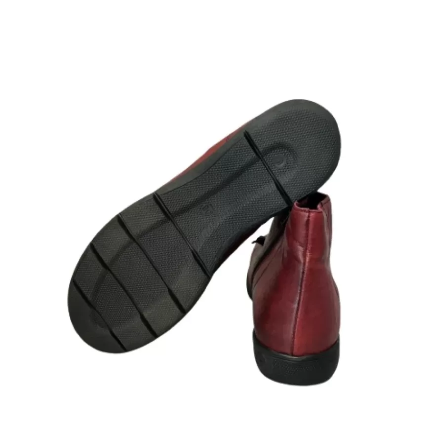 Donna CAMARRI CALZATURE Scarpe Donna | Sneaker In Pelle Rossa