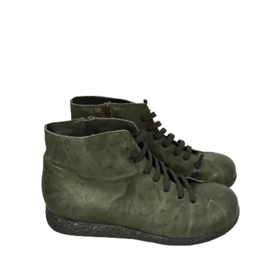 Donna CAMARRI CALZATURE Scarpe Donna | Sneaker In Pelle Verde