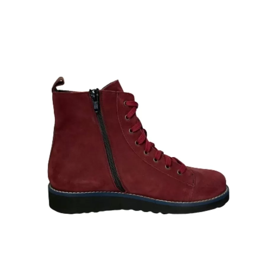 Donna CAMARRI CALZATURE Scarpe Donna | Sneakers Camoscio Bordeaux