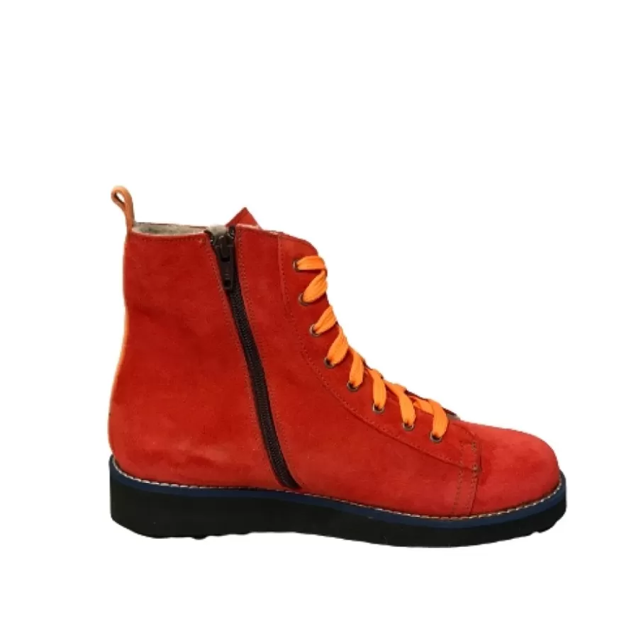 Donna CAMARRI CALZATURE Scarpe Donna | Sneakers Camoscio Mattone