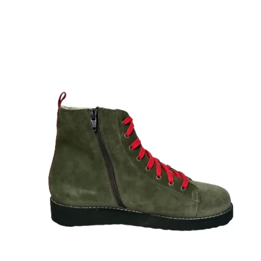 Donna CAMARRI CALZATURE Scarpe Donna | Sneakers Camoscio Verde