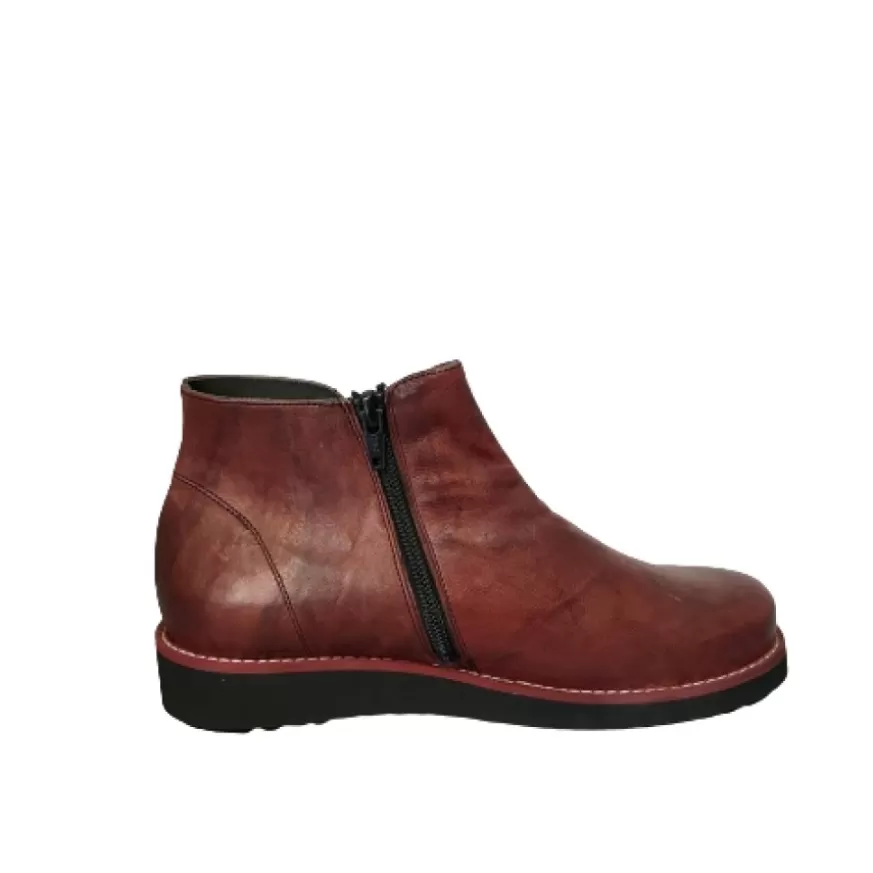 Donna CAMARRI CALZATURE Scarpe Donna | Sneakers In Pelle Bordeaux