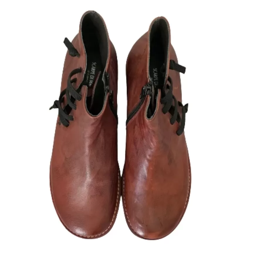 Donna CAMARRI CALZATURE Scarpe Donna | Sneakers In Pelle Bordeaux