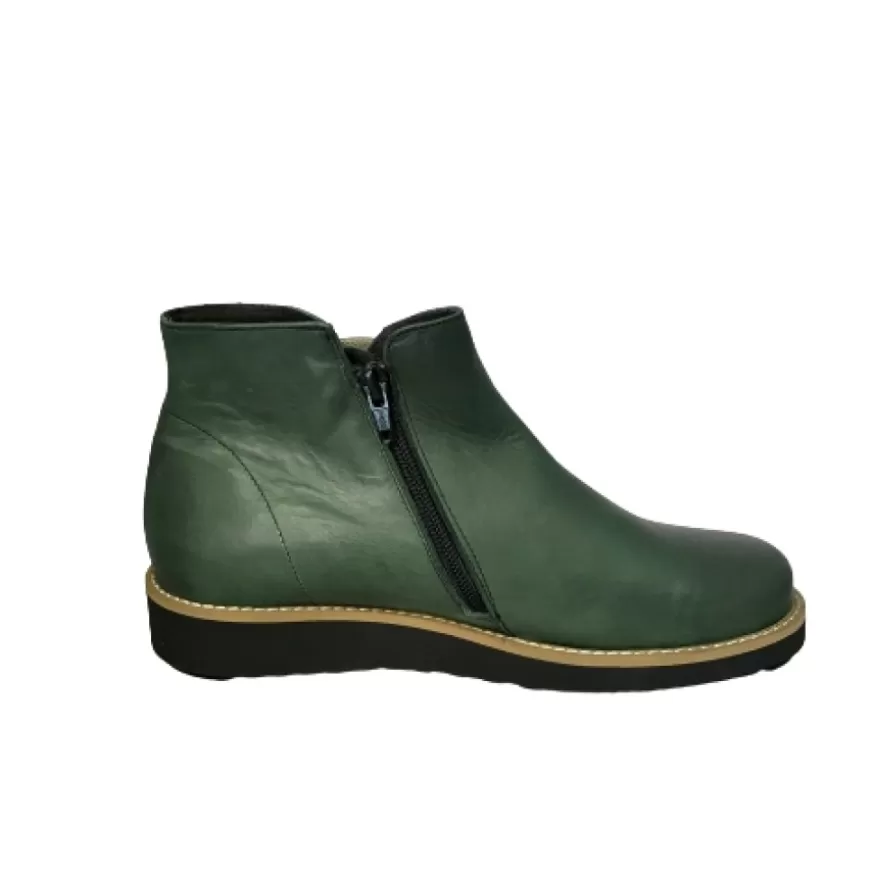 Donna CAMARRI CALZATURE Scarpe Donna | Sneakers In Pelle Verde