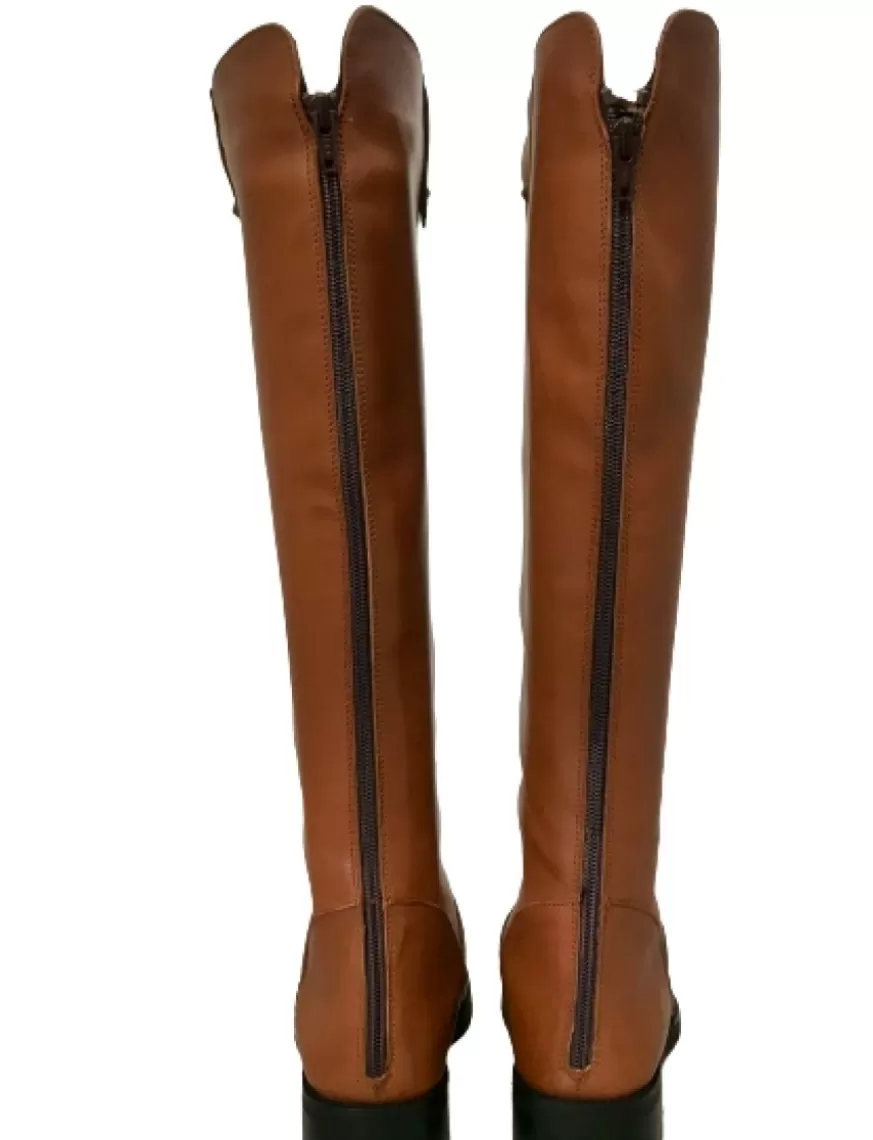 Donna CAMARRI CALZATURE Scarpe Donna | Stivale Artigianale Cuoio