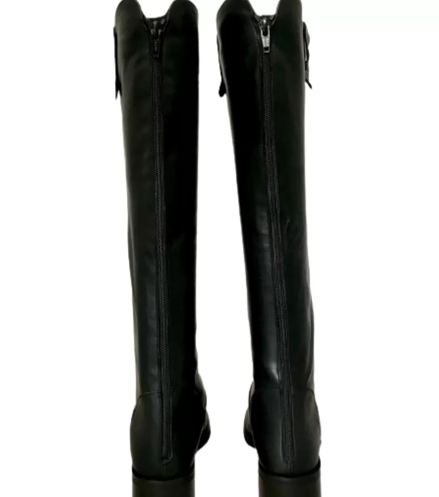 Donna CAMARRI CALZATURE Scarpe Donna | Stivale Artigianale Nero