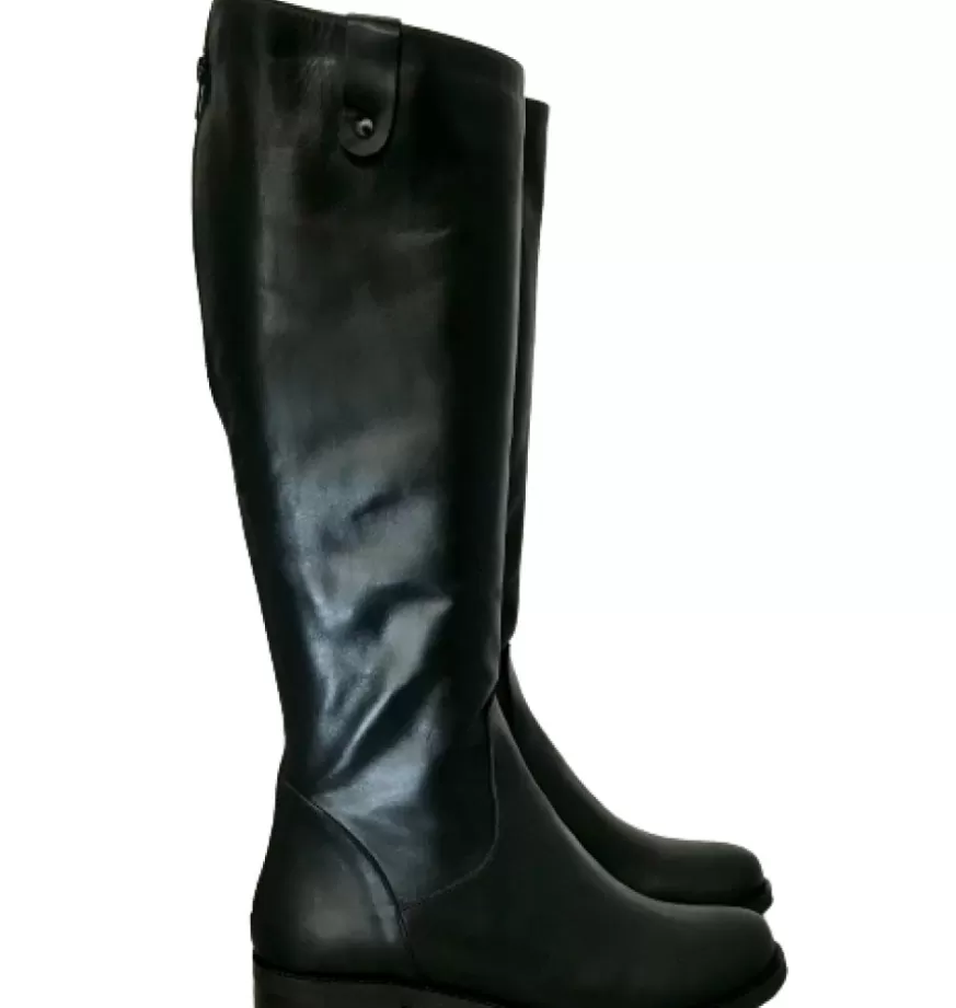 Donna CAMARRI CALZATURE Scarpe Donna | Stivale Artigianale Nero