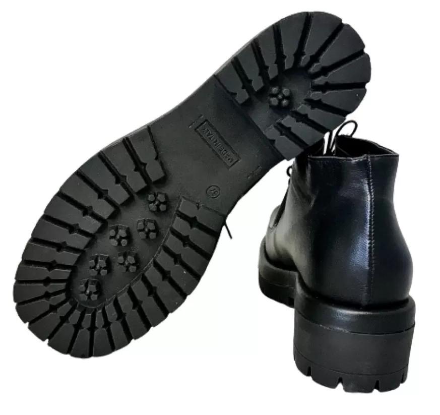 Donna CAMARRI CALZATURE Scarpe Donna | Stringata In Pelle Nera