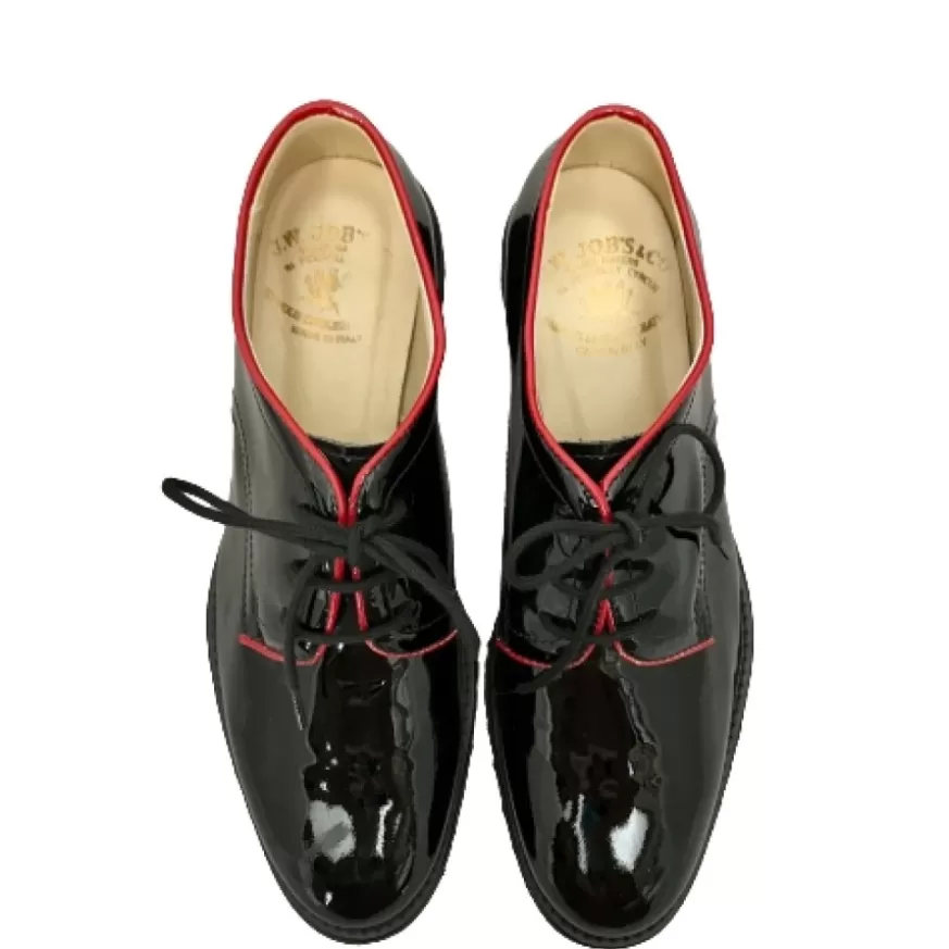 Donna CAMARRI CALZATURE Scarpe Donna | Stringata In Vernice Nera