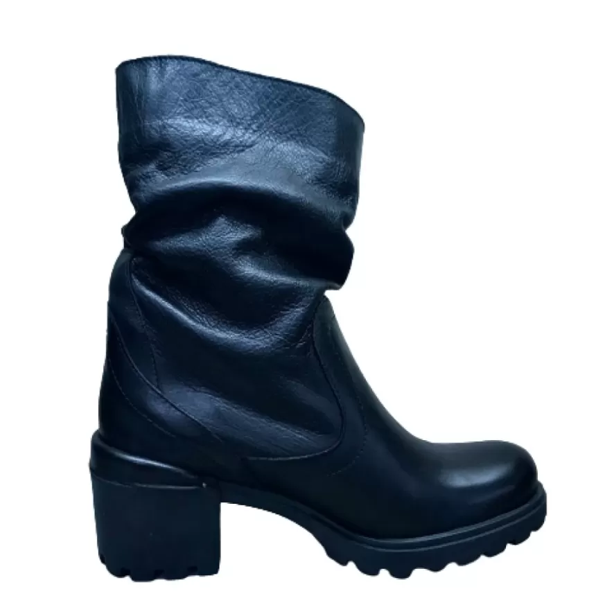 Donna CAMARRI CALZATURE Scarpe Donna | Tronchetto Con Tacco E Fibbia