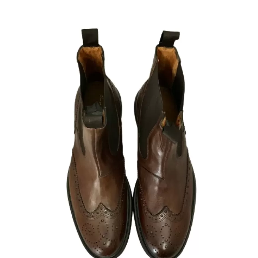 Uomo CAMARRI CALZATURE Scarpe Uomo | Beatles Artigianale Marrone