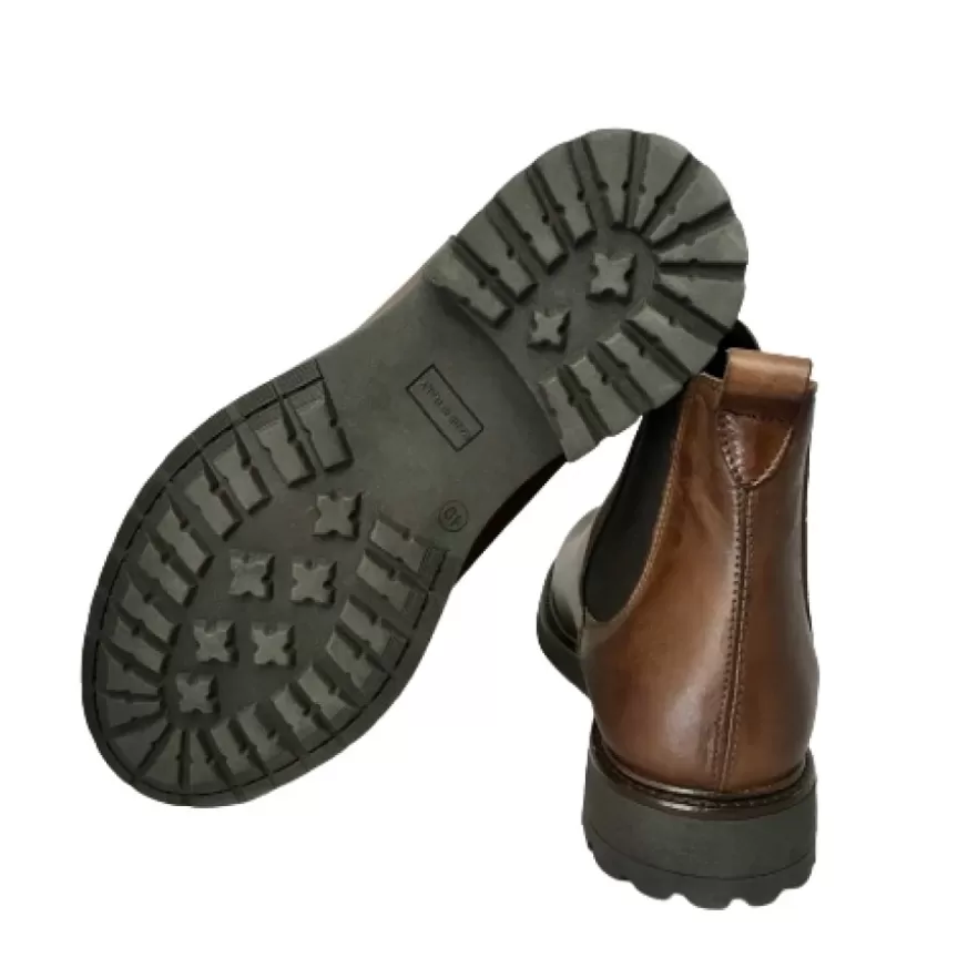 Uomo CAMARRI CALZATURE Scarpe Uomo | Beatles Artigianale Marrone