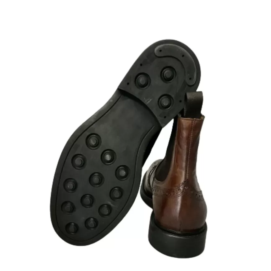 Uomo CAMARRI CALZATURE Scarpe Uomo | Beatles Artigianale Marrone