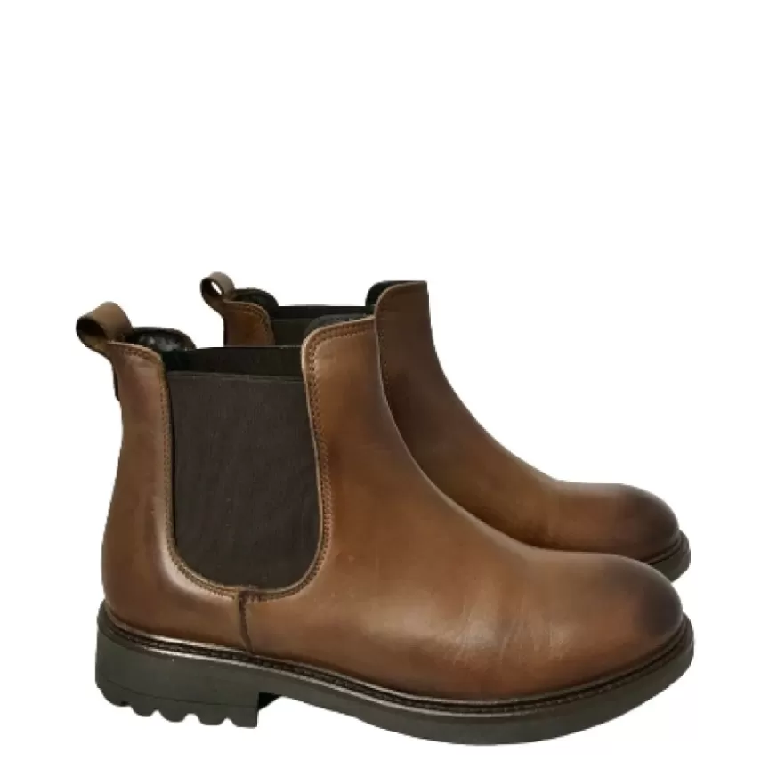Uomo CAMARRI CALZATURE Scarpe Uomo | Beatles Artigianale Marrone