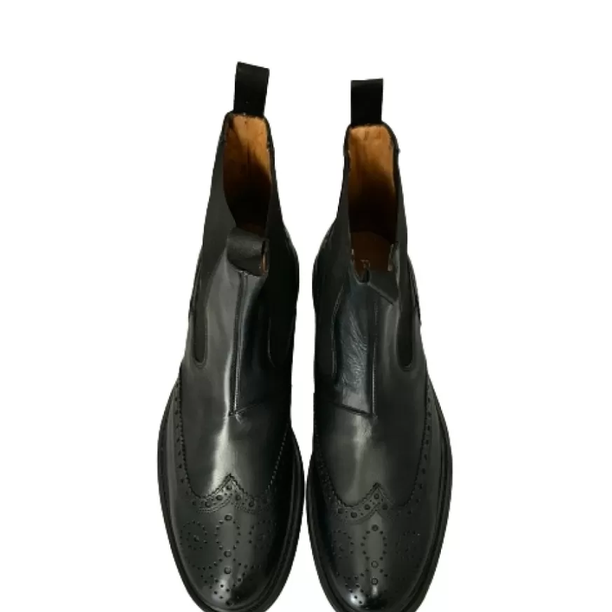 Uomo CAMARRI CALZATURE Scarpe Uomo | Beatles Artigianale Nero