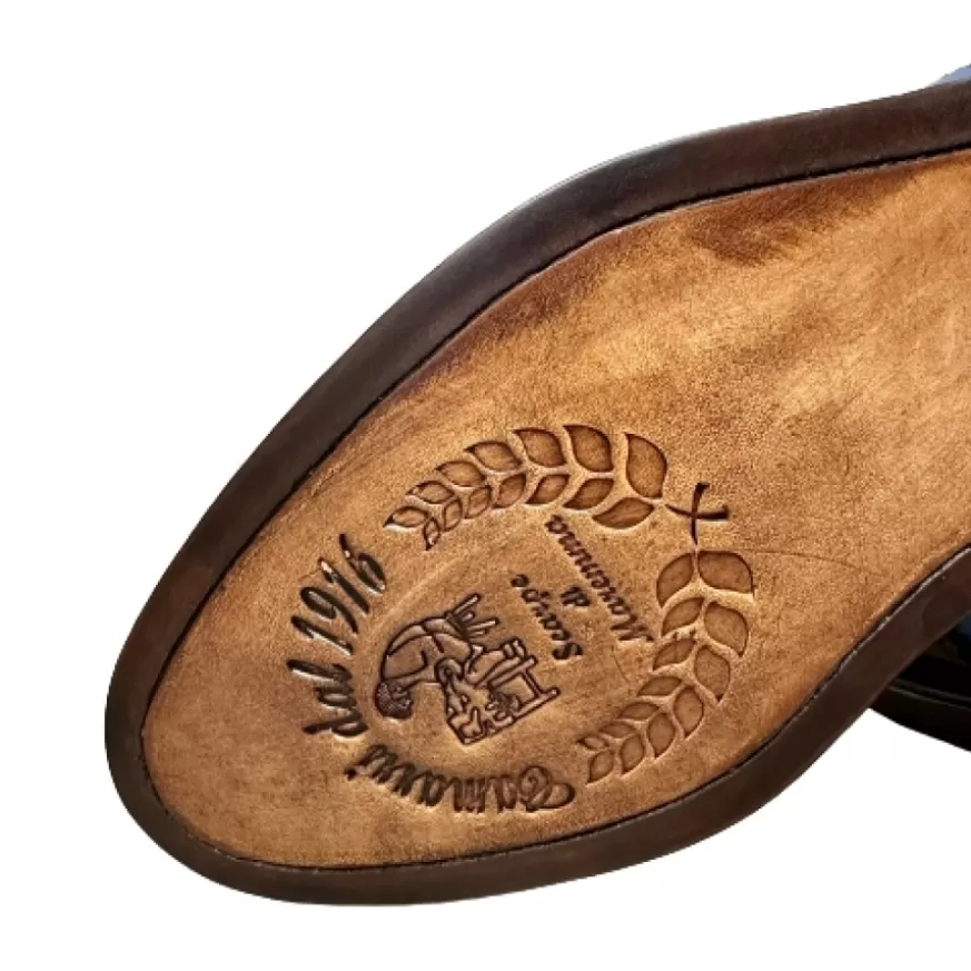 Uomo CAMARRI CALZATURE Scarpe Uomo | Francesina Fatta A Mano Spazzolata – Luxury Collection