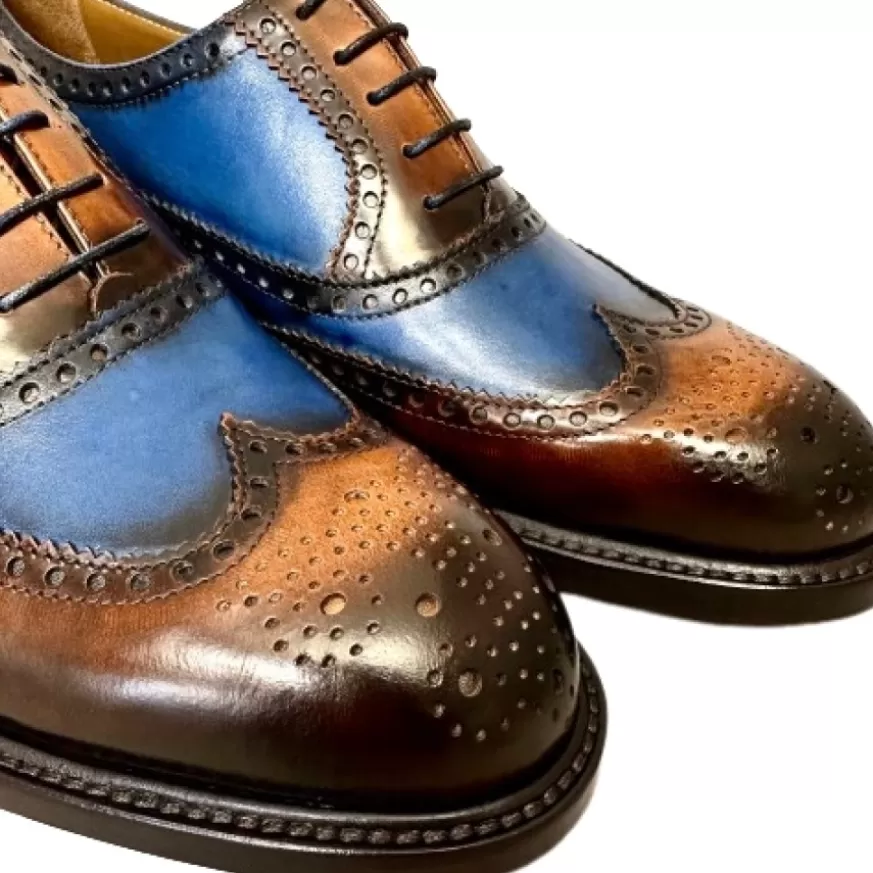 Uomo CAMARRI CALZATURE Scarpe Uomo | Francesina Fatta A Mano Spazzolata – Luxury Collection