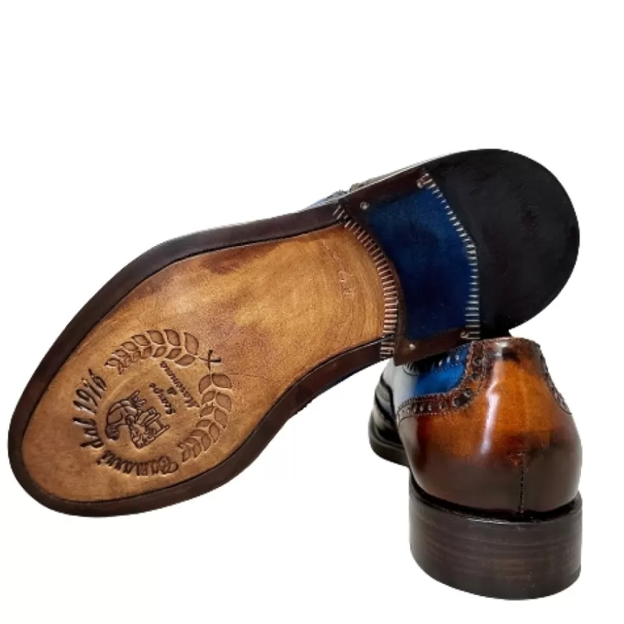 Uomo CAMARRI CALZATURE Scarpe Uomo | Francesina Fatta A Mano Spazzolata – Luxury Collection