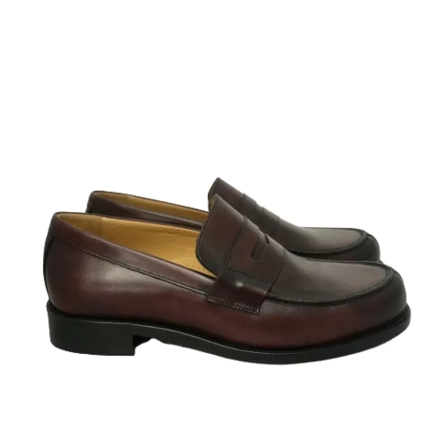 Uomo CAMARRI CALZATURE Scarpe Uomo | Mocassino Mod. College Bordeaux