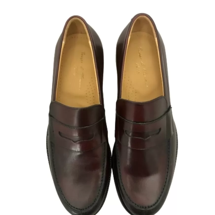 Uomo CAMARRI CALZATURE Scarpe Uomo | Mocassino Mod. College Bordeaux