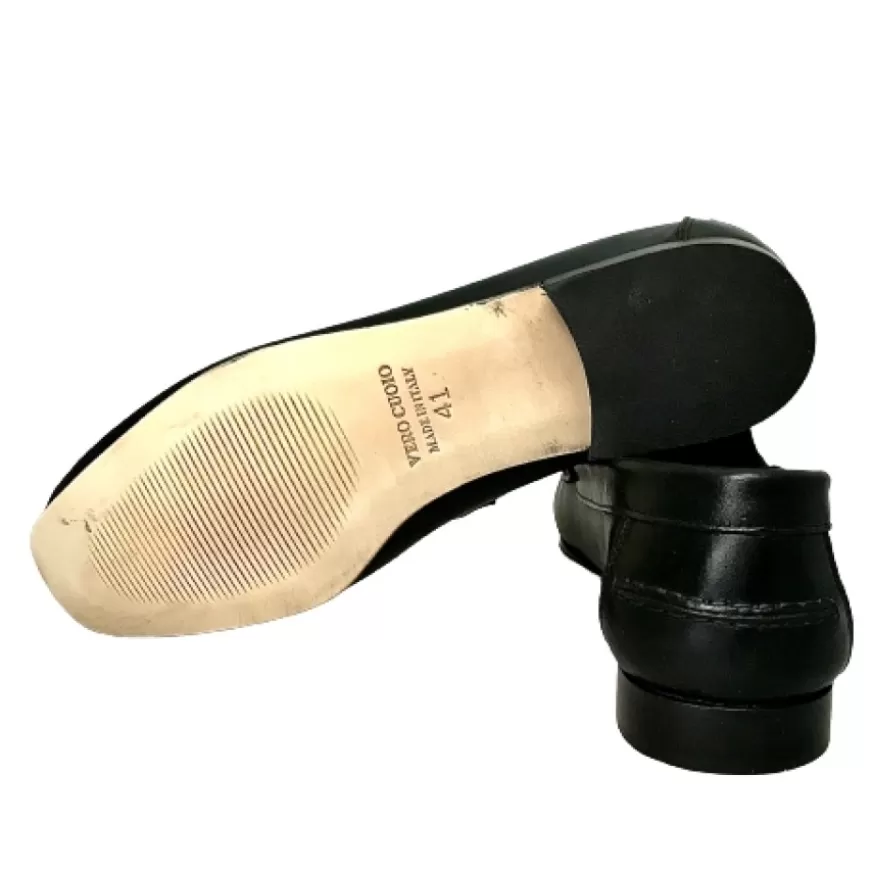 Uomo CAMARRI CALZATURE Scarpe Uomo | Mocassino Mod. College Estivo Nero
