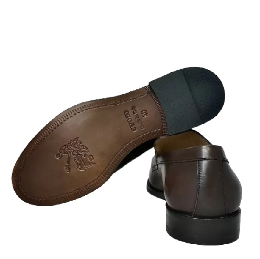 Uomo CAMARRI CALZATURE Scarpe Uomo | Mocassino Mod. College Marrone