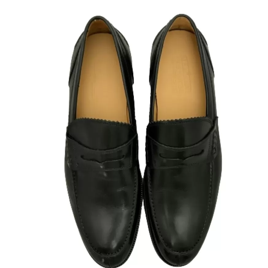 Uomo CAMARRI CALZATURE Scarpe Uomo | Mocassino Mod. College Nero