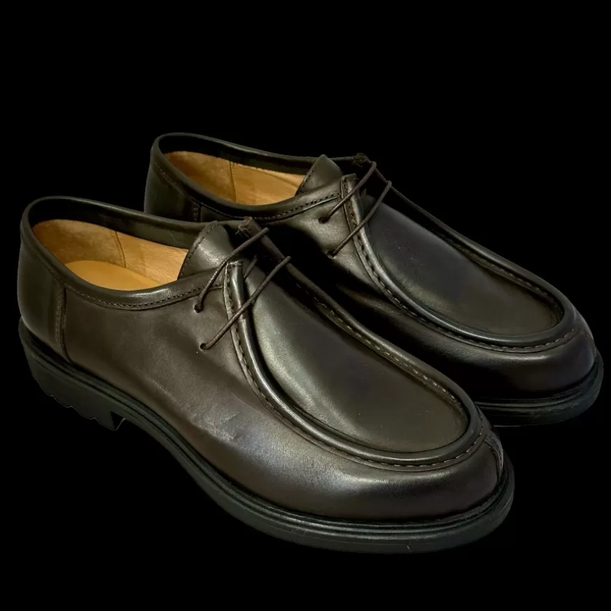 Uomo CAMARRI CALZATURE Scarpe Uomo | Scarpa Artigianale Modello Ingegnere Basso