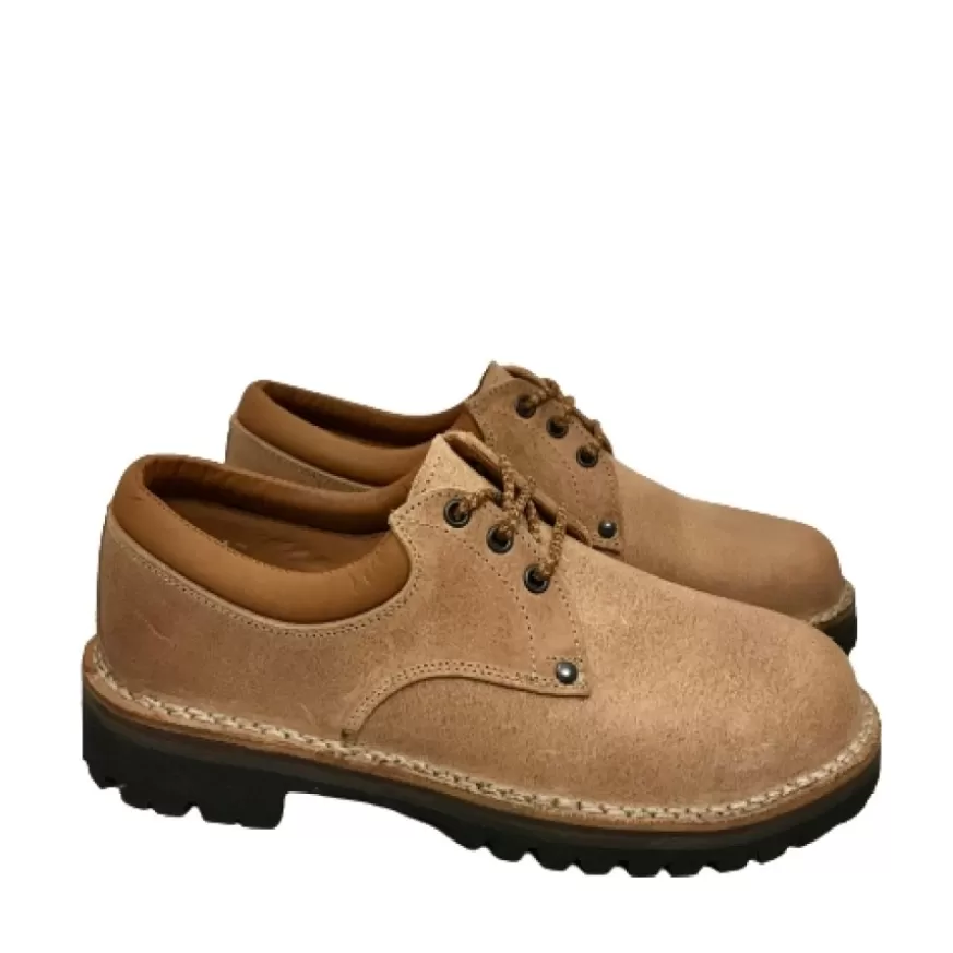 Uomo CAMARRI CALZATURE Scarpe Uomo | Scarpa Da Lavoro In Vacchetta Al Naturale Vibram