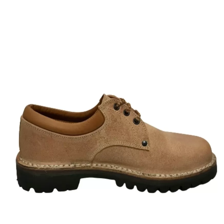 Uomo CAMARRI CALZATURE Scarpe Uomo | Scarpa Da Lavoro In Vacchetta Al Naturale Vibram