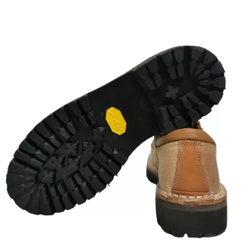 Uomo CAMARRI CALZATURE Scarpe Uomo | Scarpa Da Lavoro In Vacchetta Al Naturale Vibram
