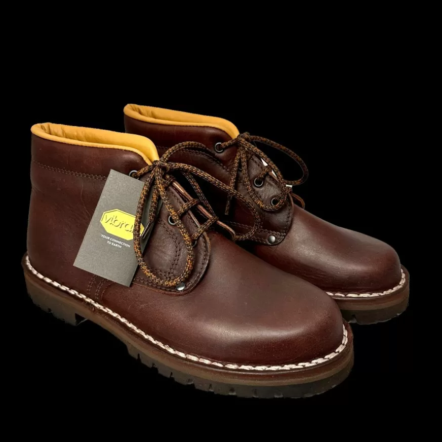 Uomo CAMARRI CALZATURE Scarpe Uomo | Scarponcino Da Lavoro Vibram 303 Scuro