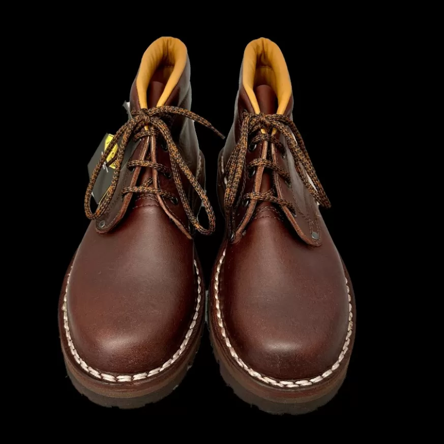 Uomo CAMARRI CALZATURE Scarpe Uomo | Scarponcino Da Lavoro Vibram 303 Scuro