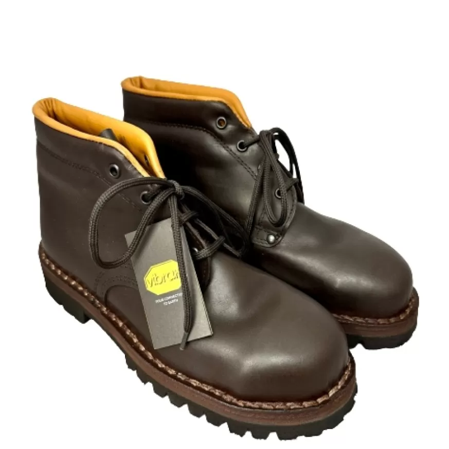 Uomo CAMARRI CALZATURE Scarpe Uomo | Scarponcino Da Lavoro Vibram Con Punta In Ferro