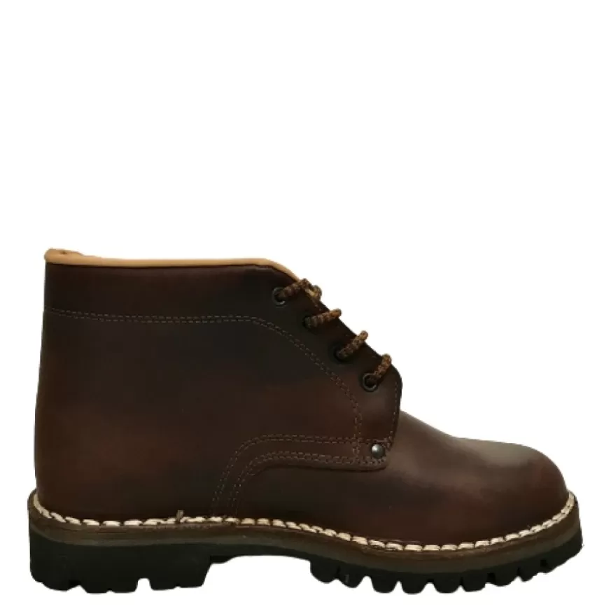 Uomo CAMARRI CALZATURE Scarpe Uomo | Scarponcino Da Lavoro Vibram Testa Di Moro