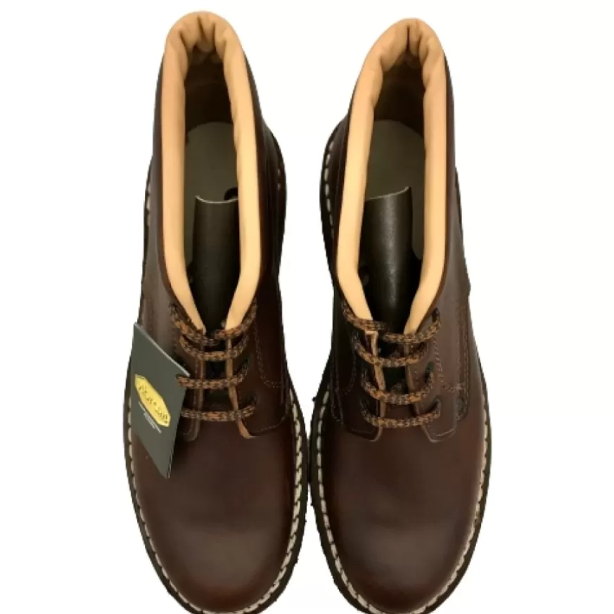 Uomo CAMARRI CALZATURE Scarpe Uomo | Scarponcino Da Lavoro Vibram Testa Di Moro