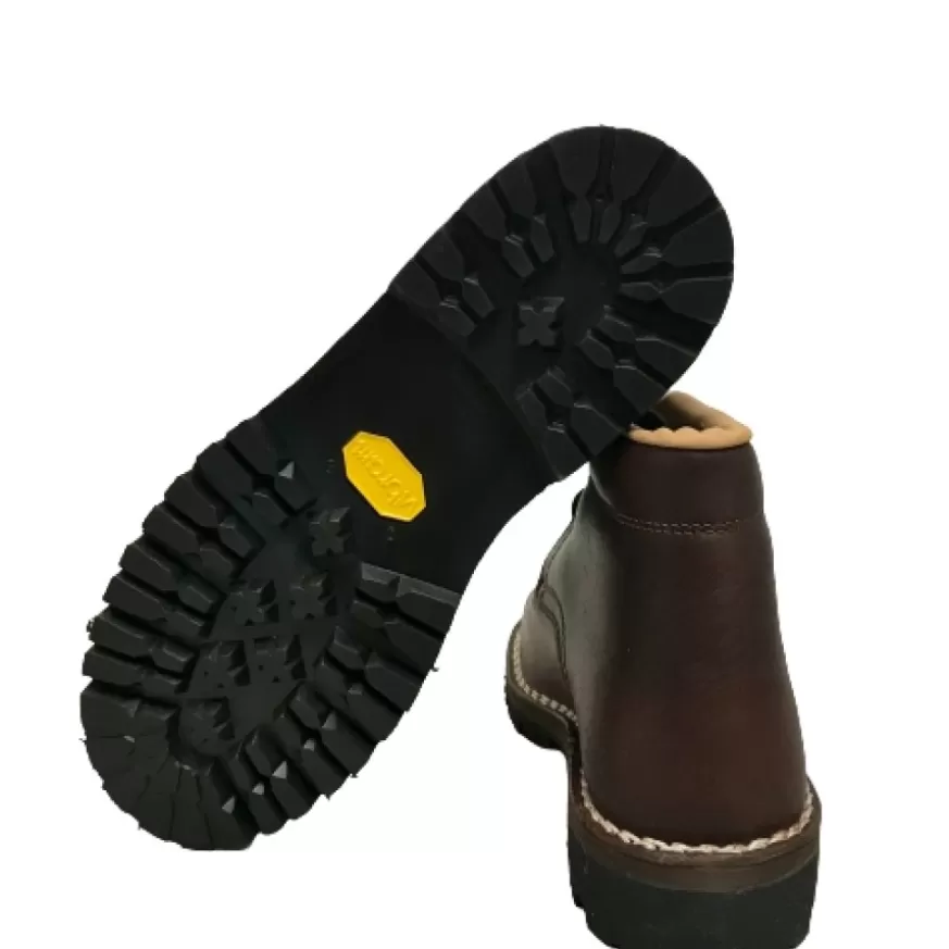 Uomo CAMARRI CALZATURE Scarpe Uomo | Scarponcino Da Lavoro Vibram Testa Di Moro