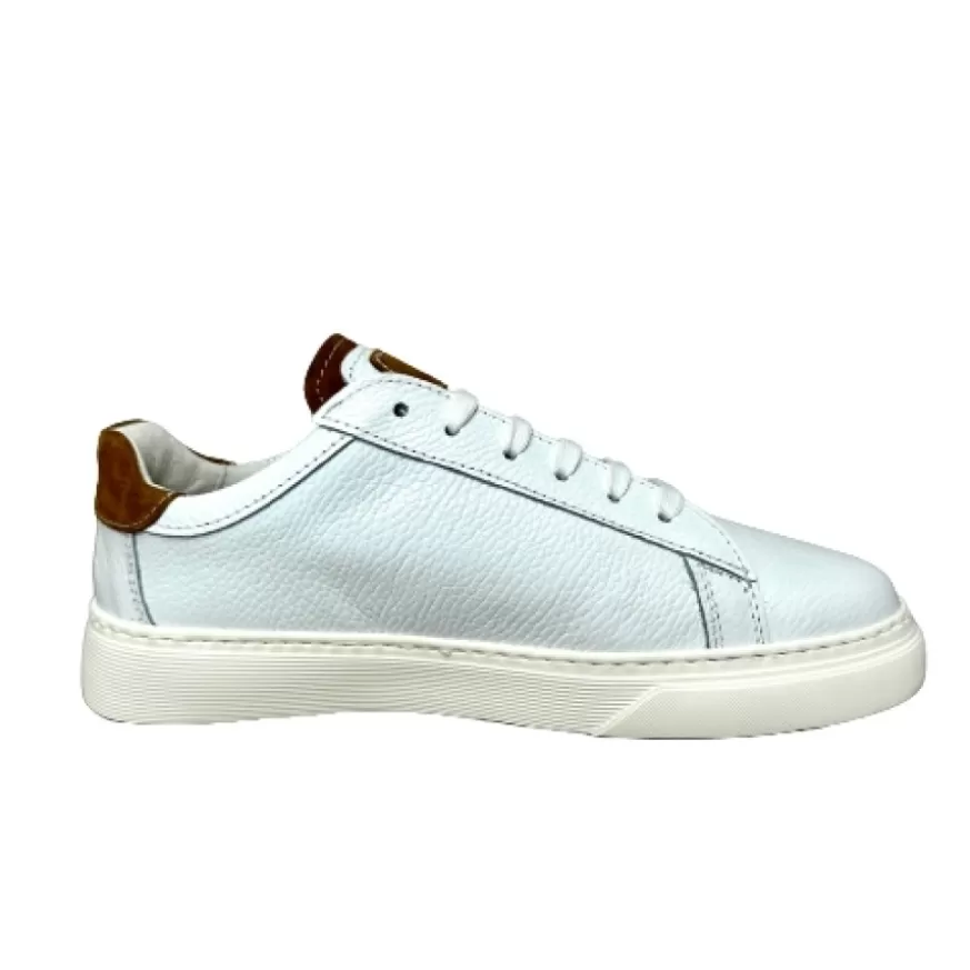 Uomo CAMARRI CALZATURE Scarpe Uomo | Sneakers Artigianale In Pelle Bianca