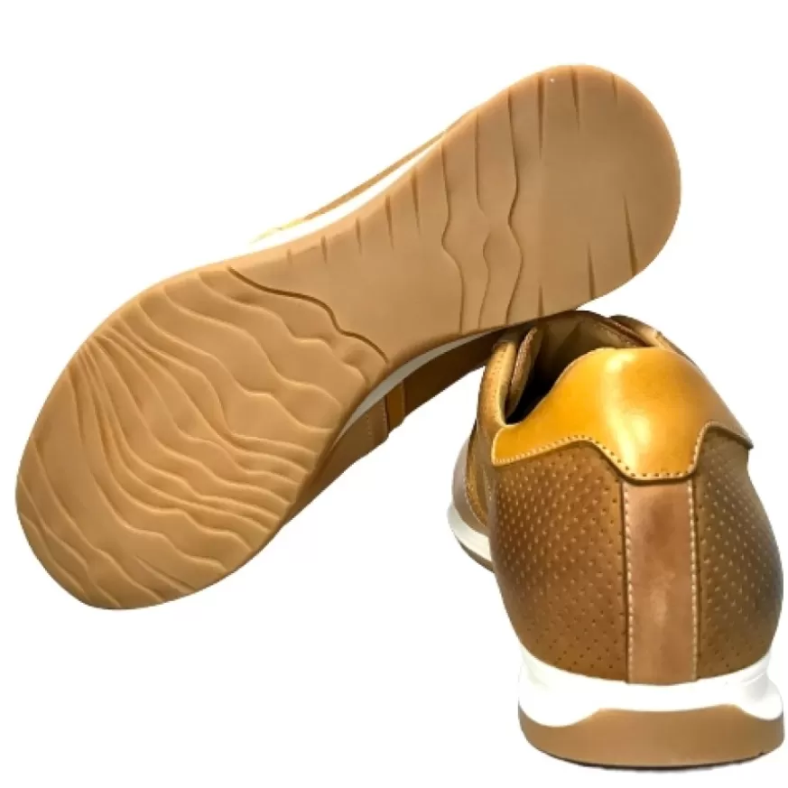 Uomo CAMARRI CALZATURE Scarpe Uomo | Sneakers Bassa Artigianale In Pelle Cuoio